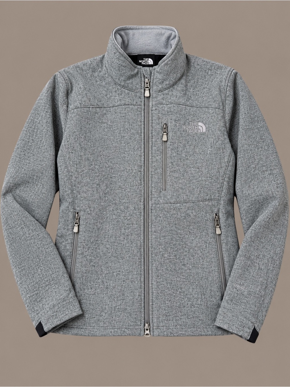 The North Face men’s Light Gray Utility Full-Zip Jacket